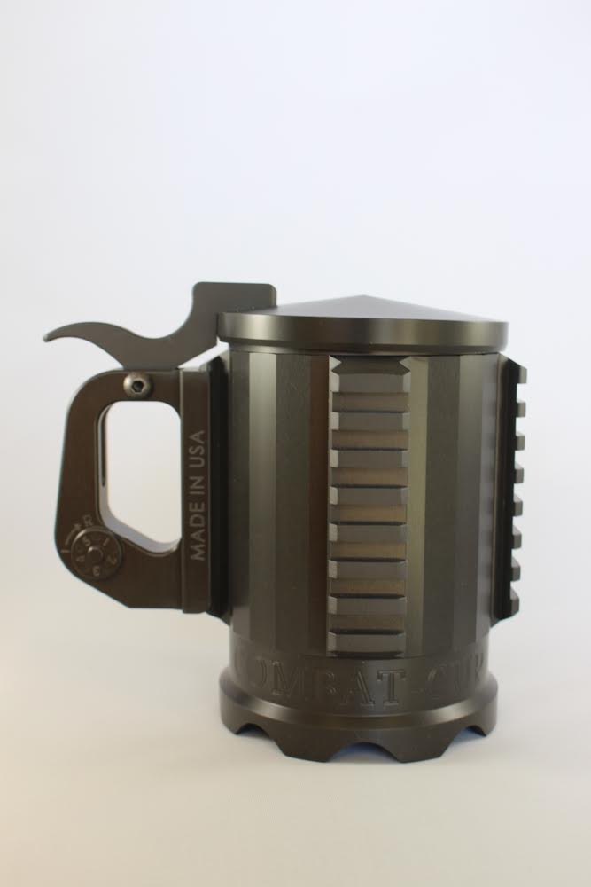 Combat Cup Engraved Insignia and Text