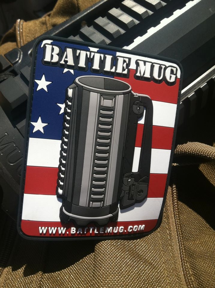 Battle Mug 3D PVC Patch